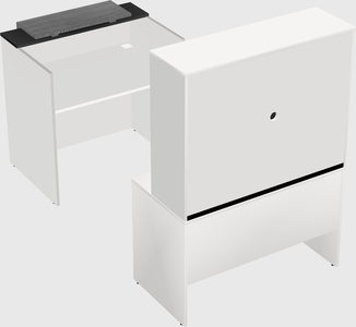 Modular reception desk