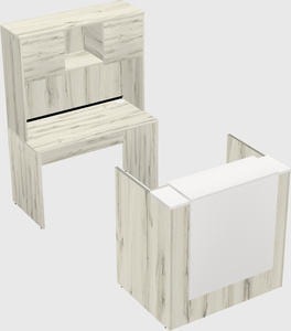 Modular reception desk