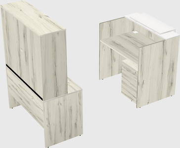 Modular reception desk