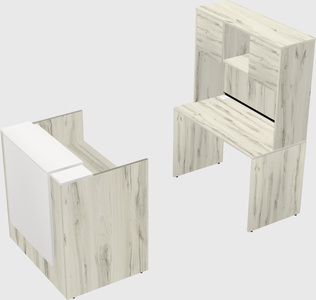 Modular reception desk