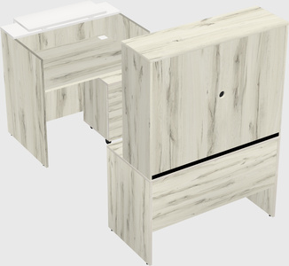 Modular reception desk