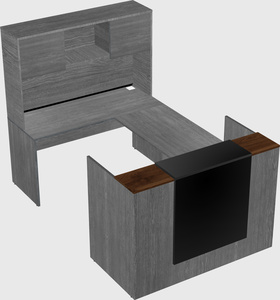 Modular reception desk