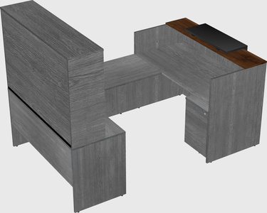 Modular reception desk