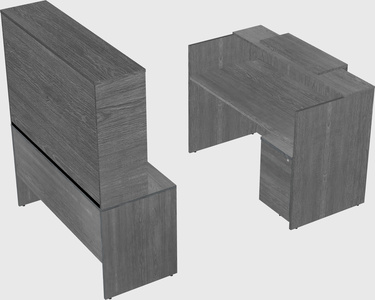 Modular reception desk