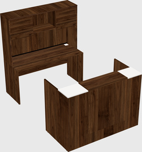 Modular reception desk