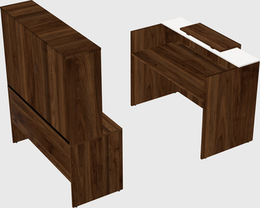 Modular reception desk
