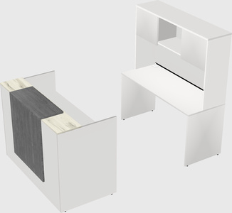 Modular reception desk