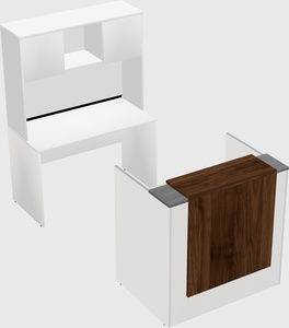 Modular reception desk
