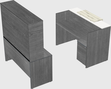 Modular reception desk