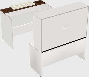 Modular reception desk