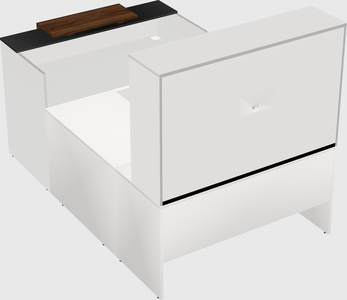 Modular reception desk