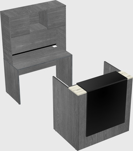 Modular reception desk