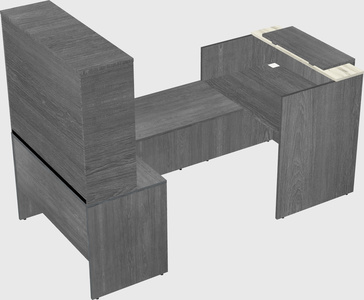 Modular reception desk