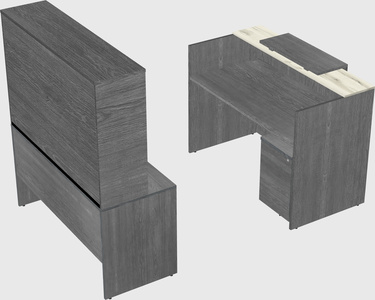 Modular reception desk