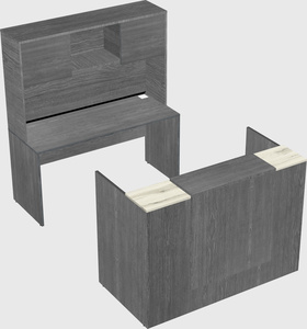 Modular reception desk