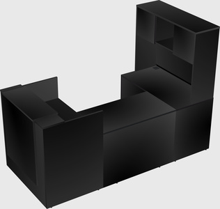 Modular reception desk