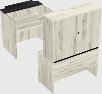 Modular reception desk