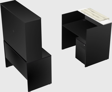 Modular reception desk