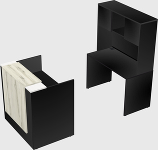 Modular reception desk
