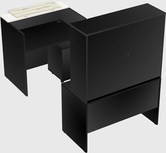 Modular reception desk