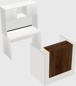 Modular reception desk