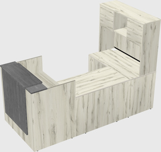 Modular reception desk