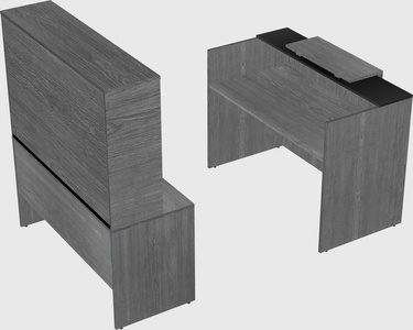 Modular reception desk