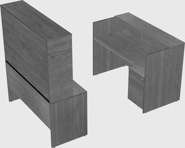 Modular reception desk