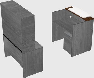 Modular reception desk