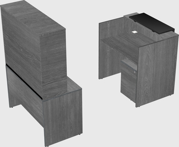 Modular reception desk