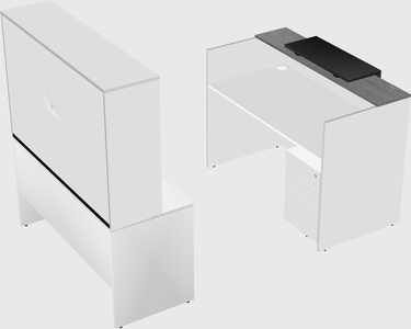 Modular reception desk
