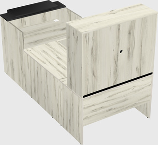 Modular reception desk
