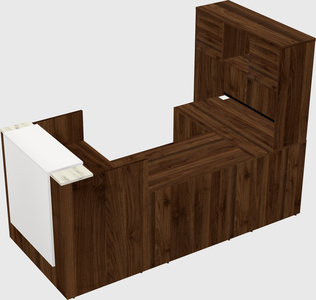 Modular reception desk