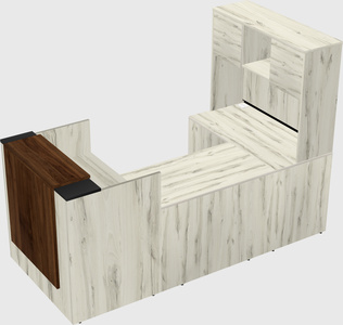 Modular reception desk