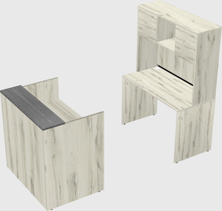 Modular reception desk