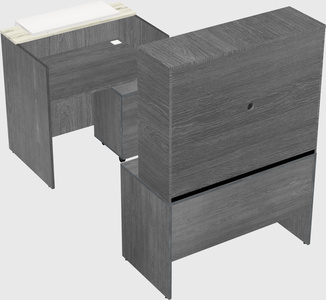 Modular reception desk