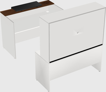 Modular reception desk