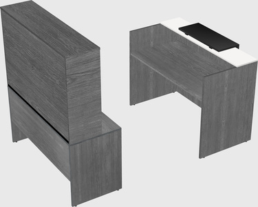 Modular reception desk