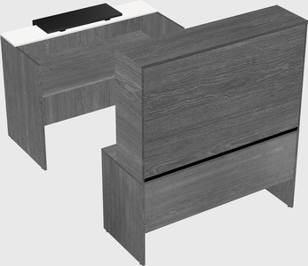 Modular reception desk