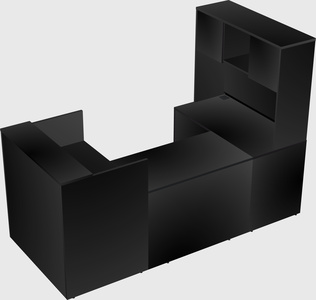 Modular reception desk