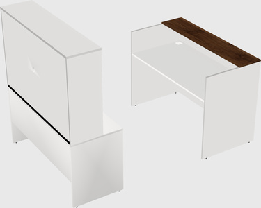 Modular reception desk