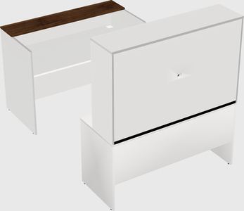 Modular reception desk