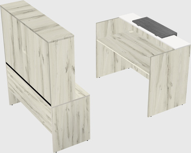 Modular reception desk