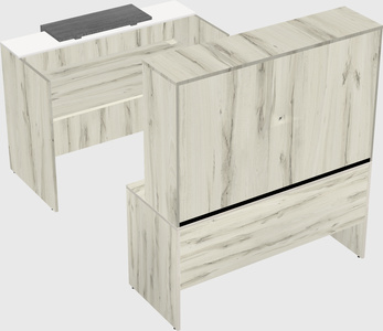 Modular reception desk
