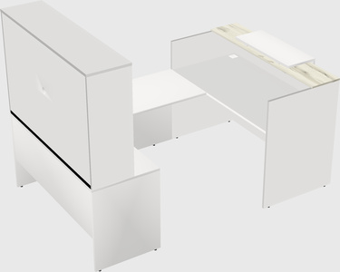 Modular reception desk