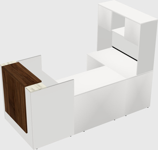 Modular reception desk