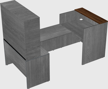Modular reception desk