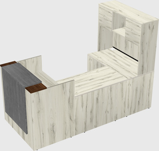 Modular reception desk