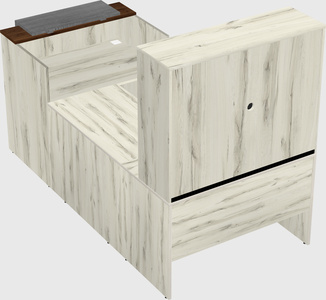 Modular reception desk