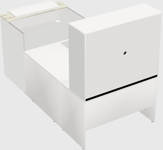 Modular reception desk